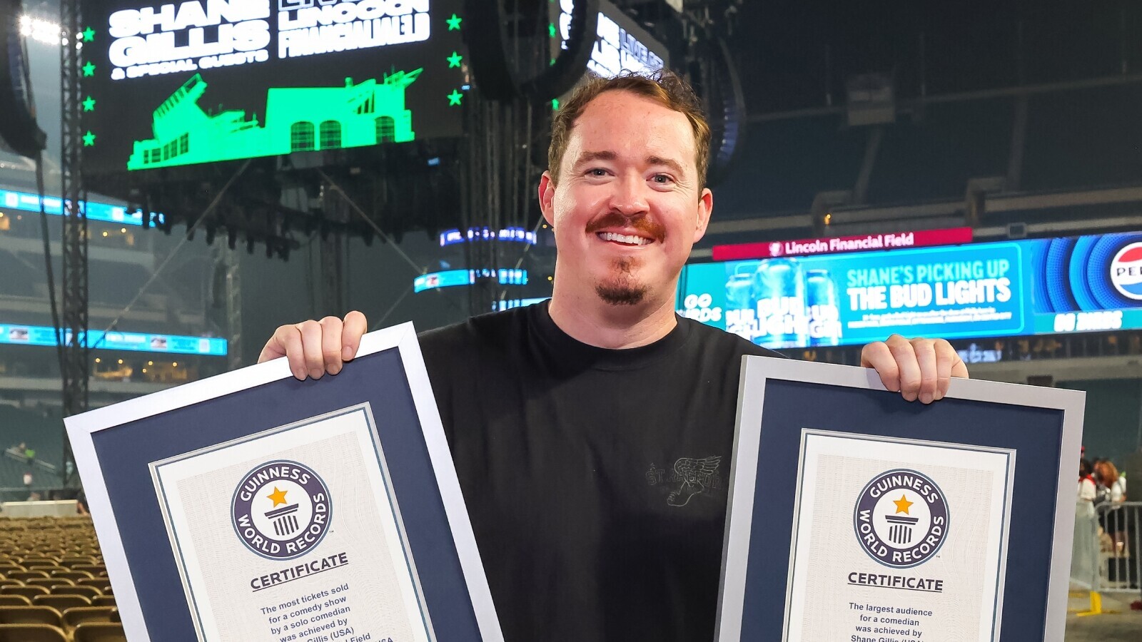 Shane Gillis Can’t Make Guinness World Records Any Less Lame