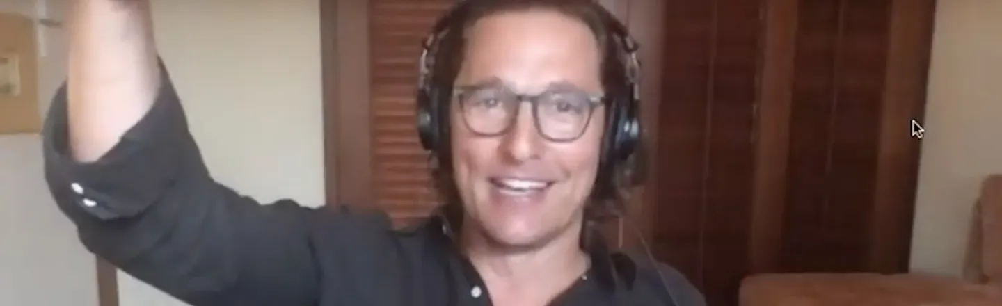 Matthew McConaughey on Political Divisiveness: 'Let's Get Aggressively Centric'