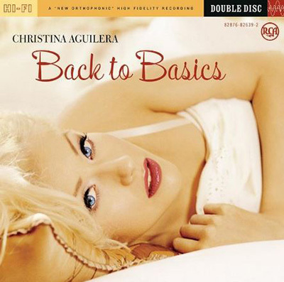 CO-F0 NEW OBTMOPMONE- MIOW APLITY RECORPIN DOUBLE DISC 82836-12619-2 CRCA CHRISTINA AGUILERA Back to Basics 