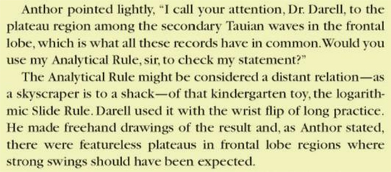 Anthor pointed lightly,