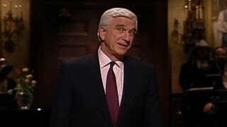 Leslie Nielsen Secured His ‘Naked Gun’ Follow-Up By Sending Secret Codes on ‘SNL’