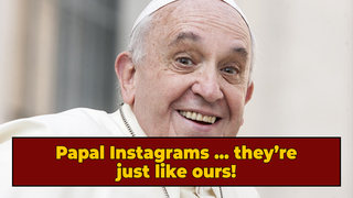 Pope Francis' Instagram Account 'Liked' Bikini Model's Steamy Selfie