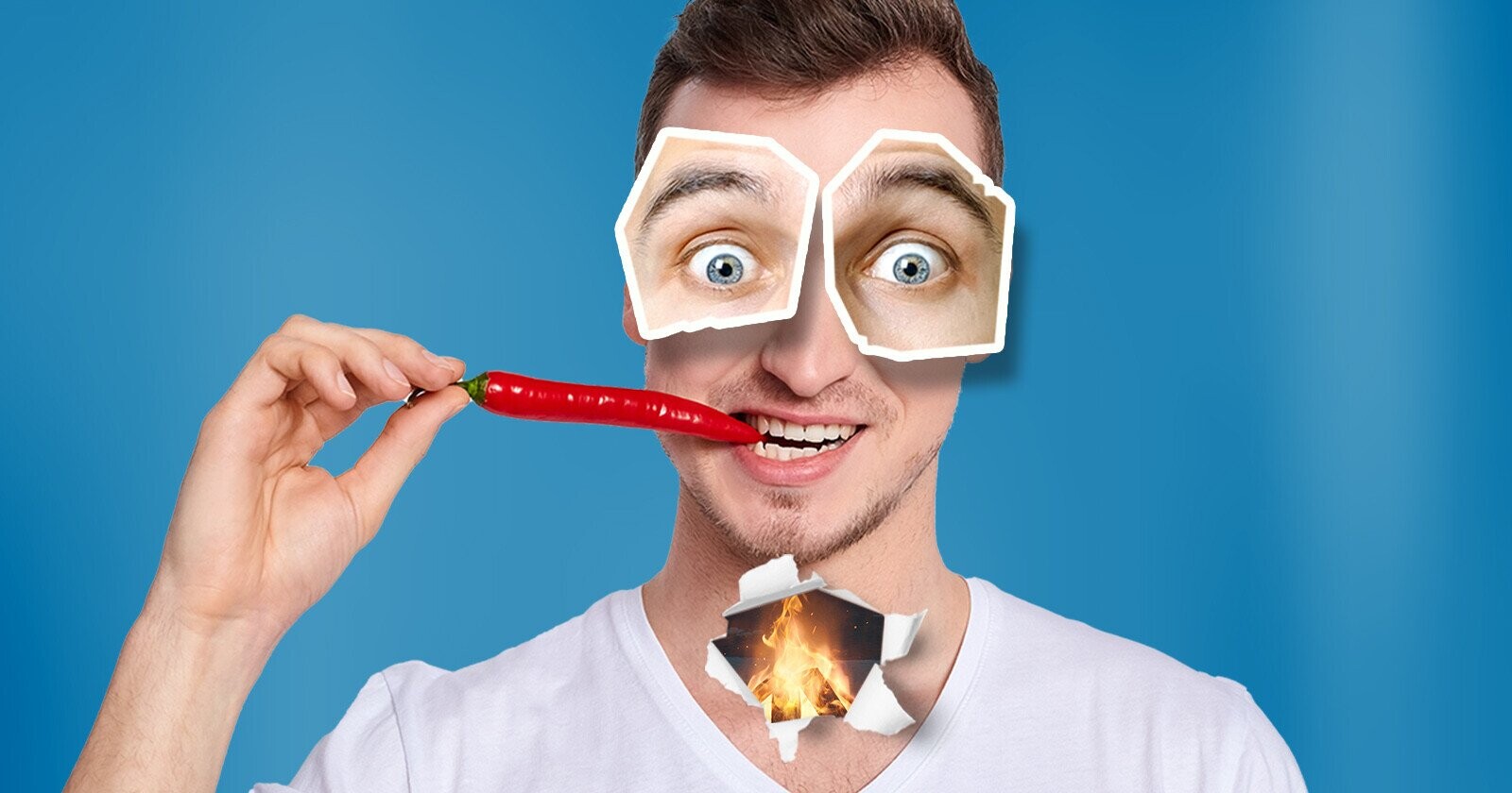 A Guy Ate A Pepper So Hot That It Ripped A Hole in His Throat