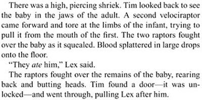 Jurassic Park book text