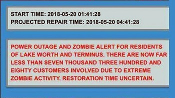 A City In Florida Keeps Receiving Zombie Alerts