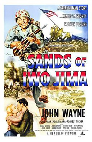 Sands of Iwo Jima movie poster