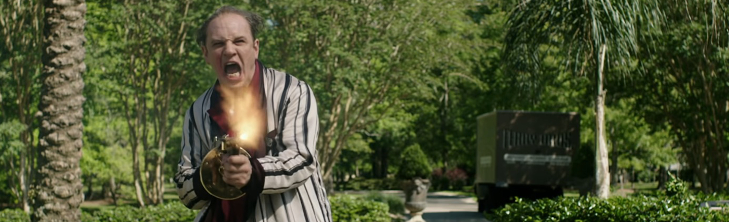 Al Capone Movie Looks Syphilis-Ridden Nuts