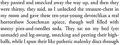 A Clockwork Orange book text