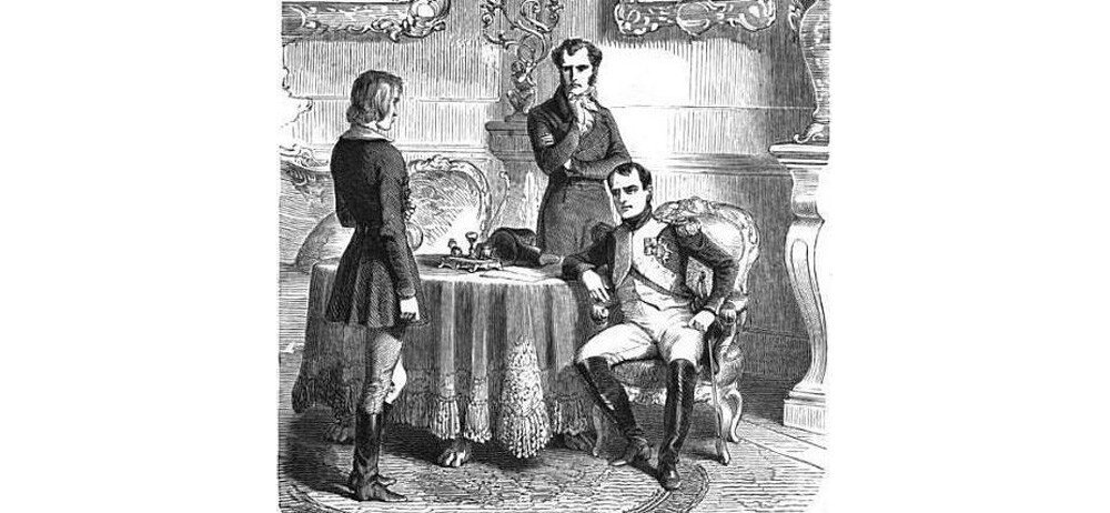 Interrogation of Staps by Napoleon