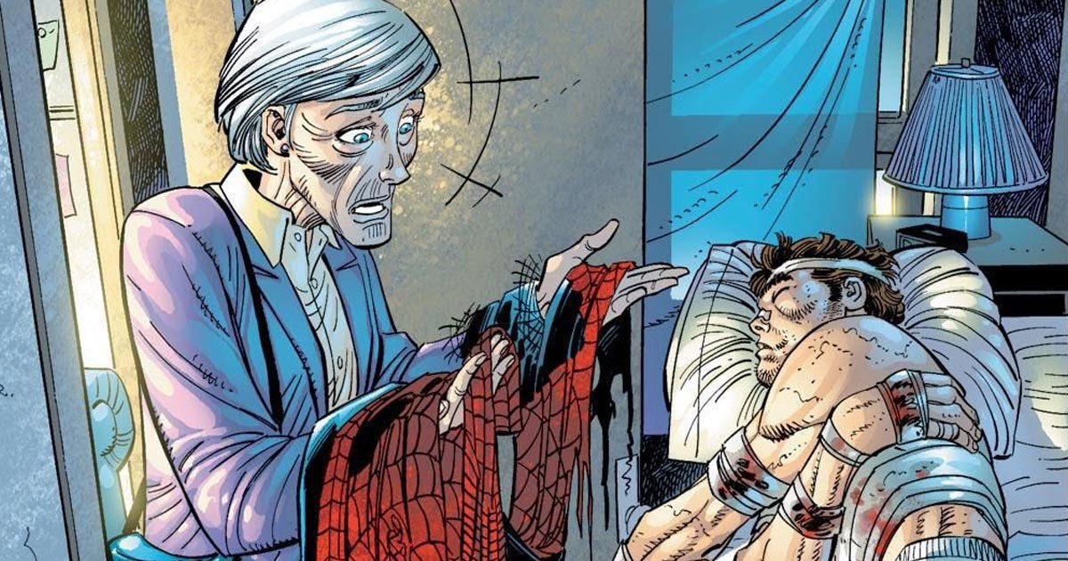 Why Aunt May Is The Most Terrifying Villain Spider-Man Has To Face.