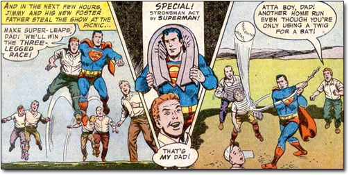 AND IN THE NEXT FEW HOURS SPECIAL! ATTA BOY. DAD! JIMMY AND HIG NEW FOSTER STPONSMAN ACT ANOTHER HOME RUN FATHER 5TEAL TE 6HOW A7 THE BY SUDFDMAN EVEN