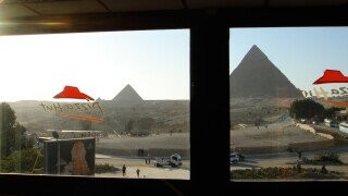 Stop Freaking Out That There's A Pizza Hut By The Pyramids