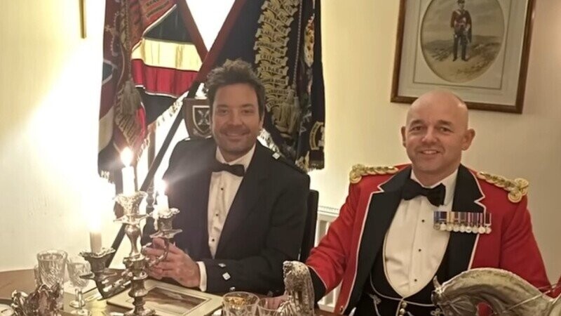 Jimmy Fallon Eats Like a King Days After ‘No Kings’ Protest