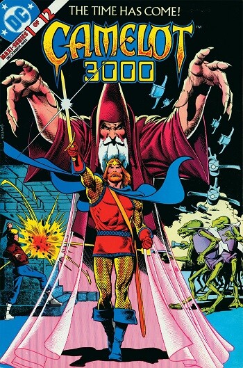 Cover for DC Comics' Camelot 3000.