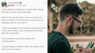 Parler, 'The Free-Speech App,' Found Out Just How Awful Social Media Is