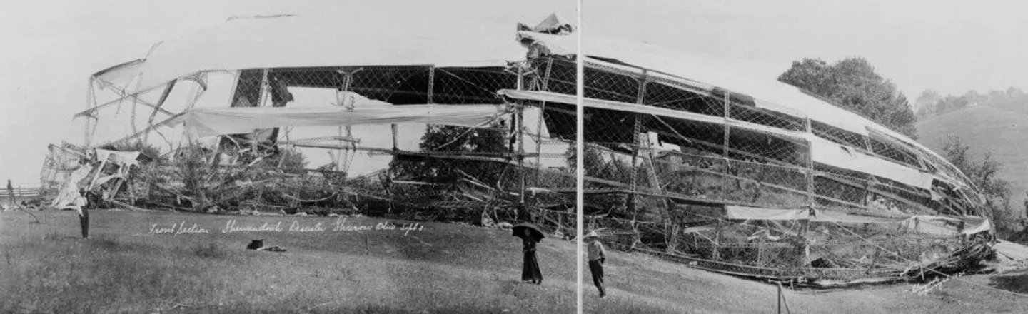 The First Airship Filled With Helium Still Crashed Spectacularly