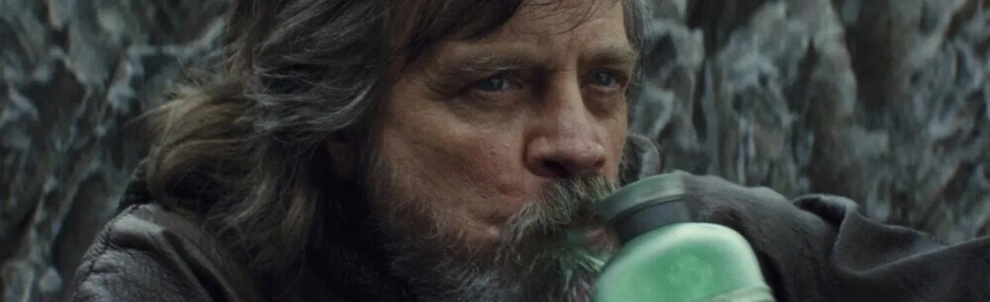 Luke Skywalker’s Notorious Milk Bottle Was CGI, Apparently