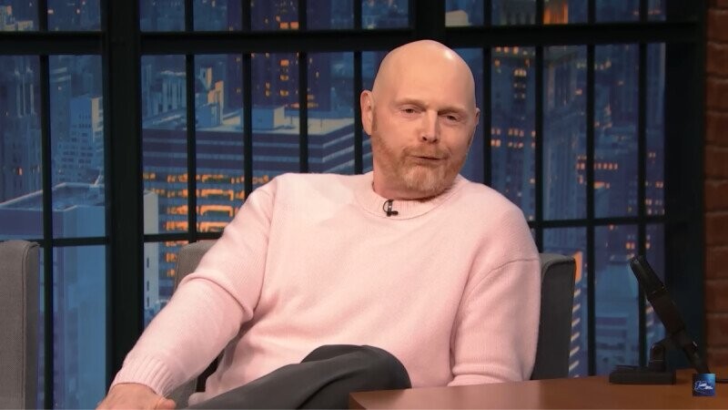 Bill Burr Wore Pink on ‘Late Night with Seth Meyers’ Just to Trigger Anti-Woke Trolls