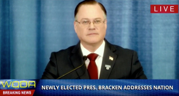 LIVE VODA NEWLY ELECTED PRES. BRACKEN ADDRESSES NATION BREAKING NEWS