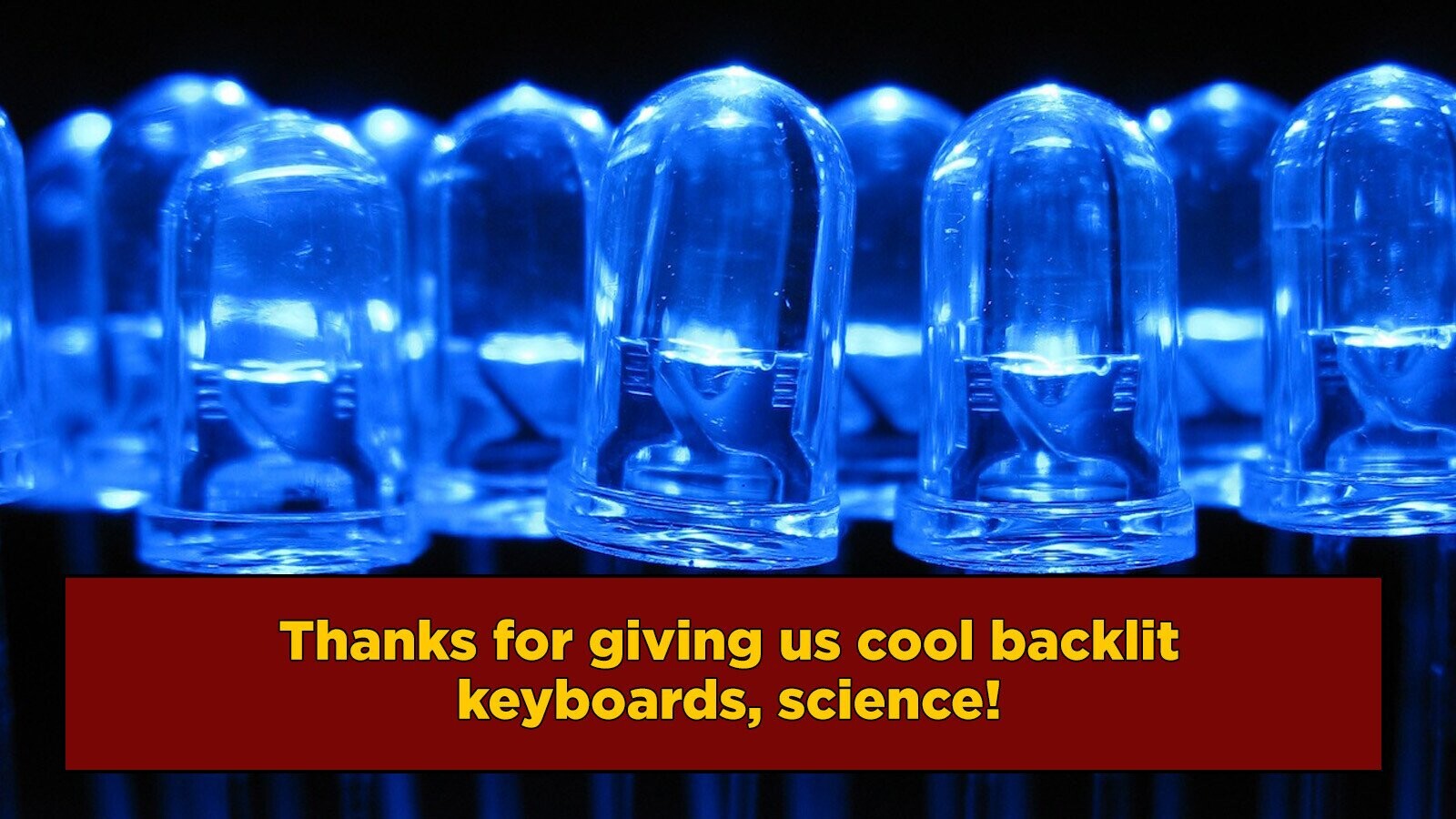 Turning LEDs Blue Was So Hard, The Guys Who Did It Won A Nobel Prize