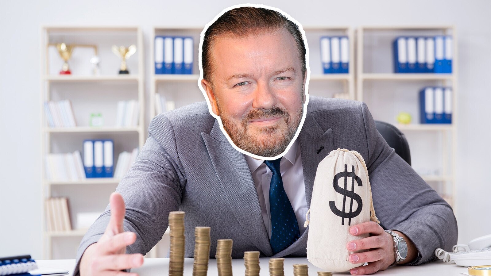 A Scammer Posed as Ricky Gervais to Buy Gold | Cracked.com