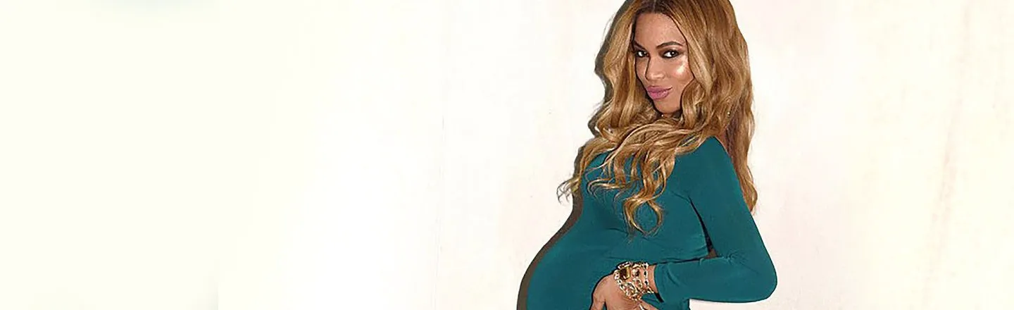 [DON'T RUN THIS BEYONCE BABY ARTICLE WITHOUT FACT CHECKING]