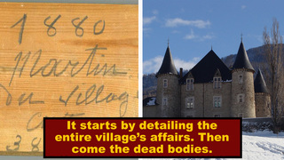 An Insane Secret Diary Was Written On The Floorboards Of A  French Castle