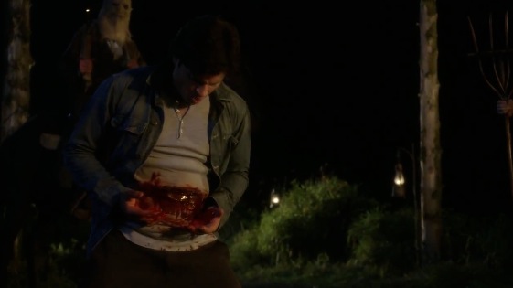 Clark Kent sliced open