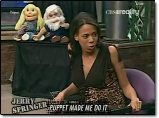 New CRSEreaity JERRY PUPPET MADE ME DO IT SPRINGER