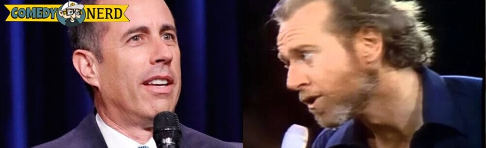Jerry Seinfeld vs. George Carlin: The Case for Cursing  in Comedy