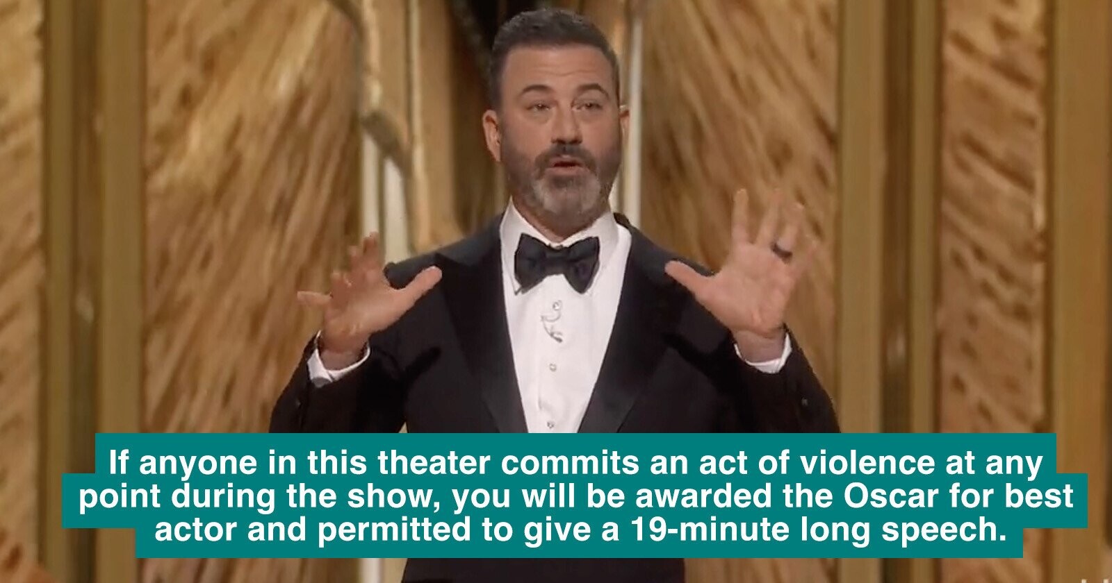 Jimmy Kimmel Nailed the Number and Tone of His Will Smith Oscars Jokes