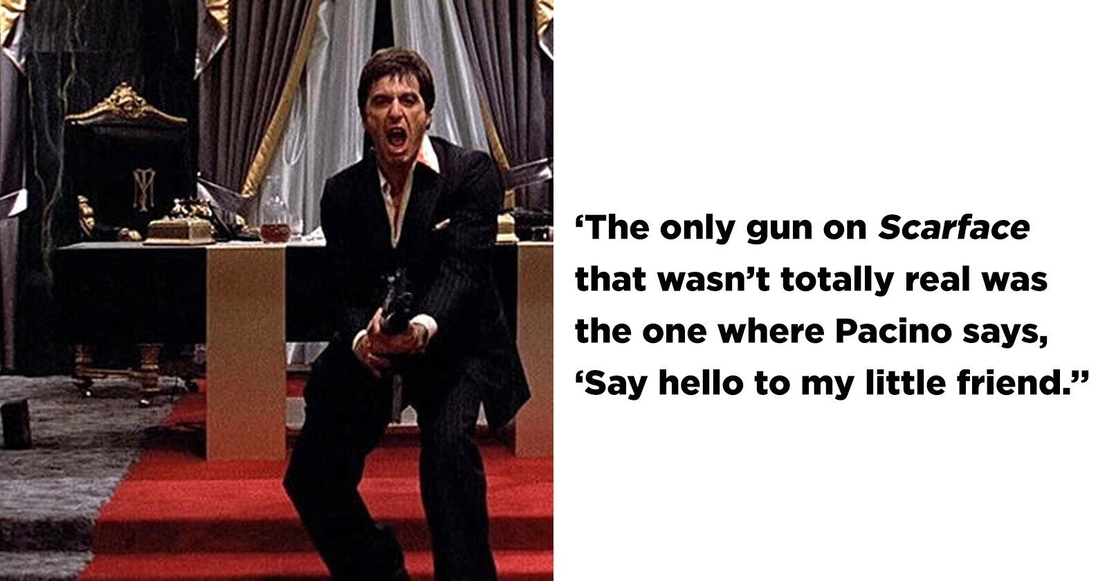 I Supplied the Coke, Guns and Cash for ‘Scarface’