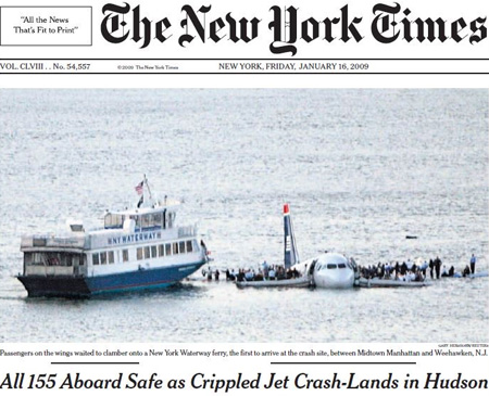 THE New Times An the News Hork That's Fit to Prince VOLCLVIIL. Ne 54.557 NE'N YORK FRIDAY JANUARY 16.2009 NY the wines wald M dambe eboa No Yoak Woter