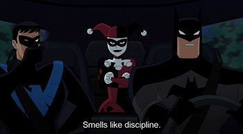 Harley Quinn farting