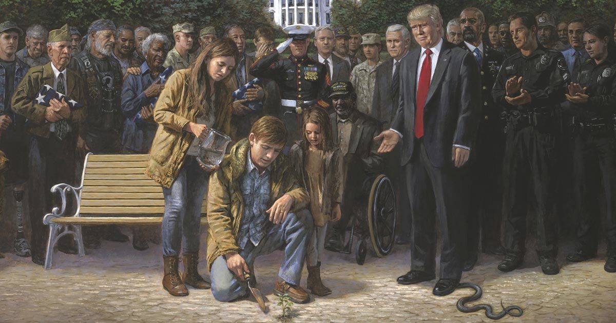 5 Wtf Ways Trump Has Been Immortalized As Artwork Cracked Com
