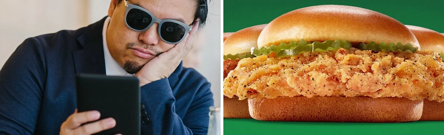 Calm Down About Chicken Sandwiches, People