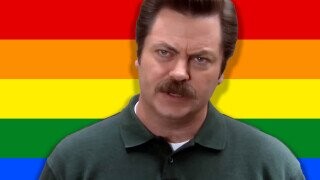 Nick Offerman Reminds Fans That Ron Swanson Was A Gay Ally