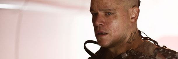 Matt Damon looking intense