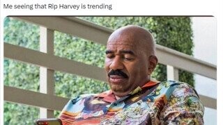 Steve Harvey Responds to the ‘RIP Harvey’ Twitter Trend