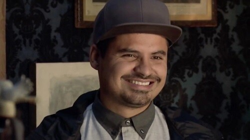 Screenshot of Michael Peña as Luis from Ant-Man.