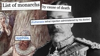 5 Phrases From the ‘British Monarch Causes of Death’ Wikipedia Page That Merit Closer Inspection