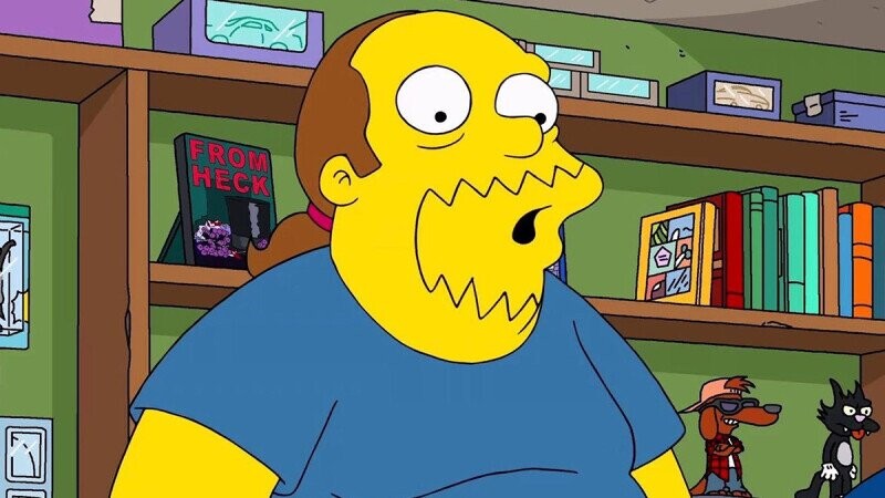 This Guy Is the Real-Life Inspiration for ‘The Simpsons’ Comic Book Guy