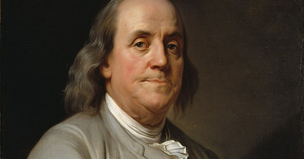 A painting of Benjamin Franklin from 1778