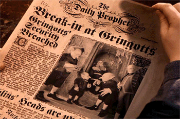 Harry Potter newspaper