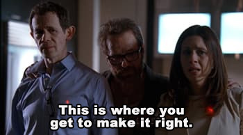 This is where you get to make it right.