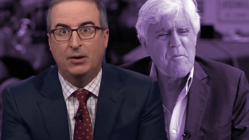 John Oliver Takes ‘Hard Pass’ on Comedy Advice From Jay Leno