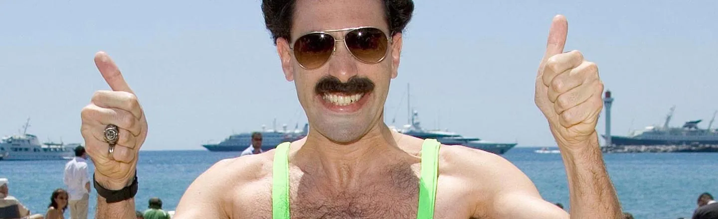 Tourists Fined For Borat Costumes Don't Realize It's 2017