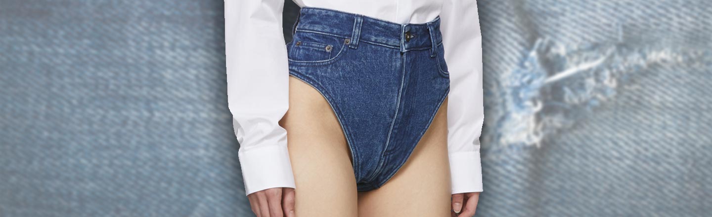 Denim Panties Are A Thing Now, Apparently