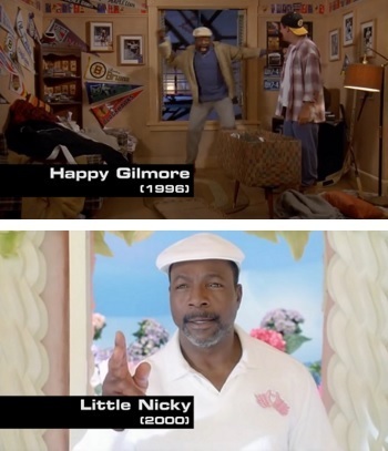 I00FEN-B Happy Gilmore (19963 Little Nicky (2000 
