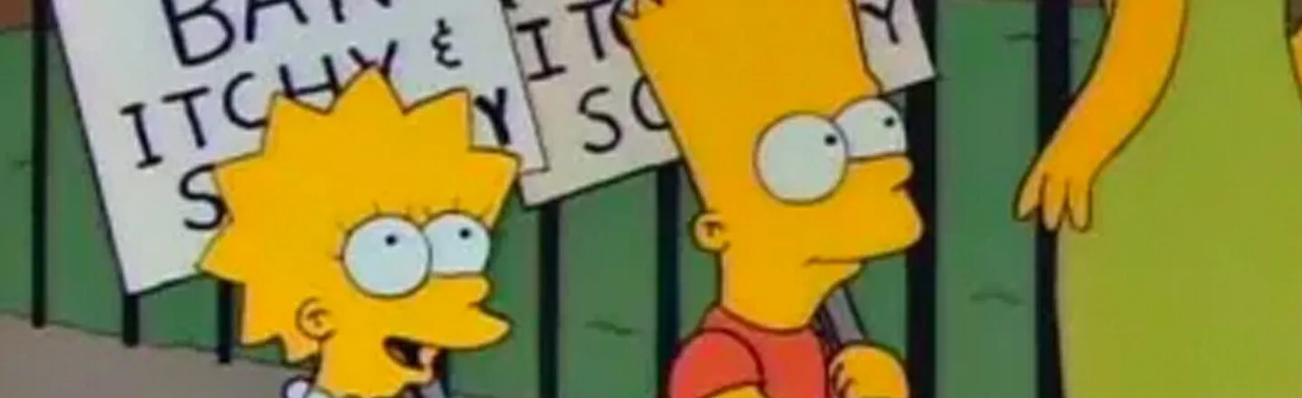 ‘The Simpsons’ Predicted Our Stupidity Again As Florida Decides That Michelangelo’s David is Pornography